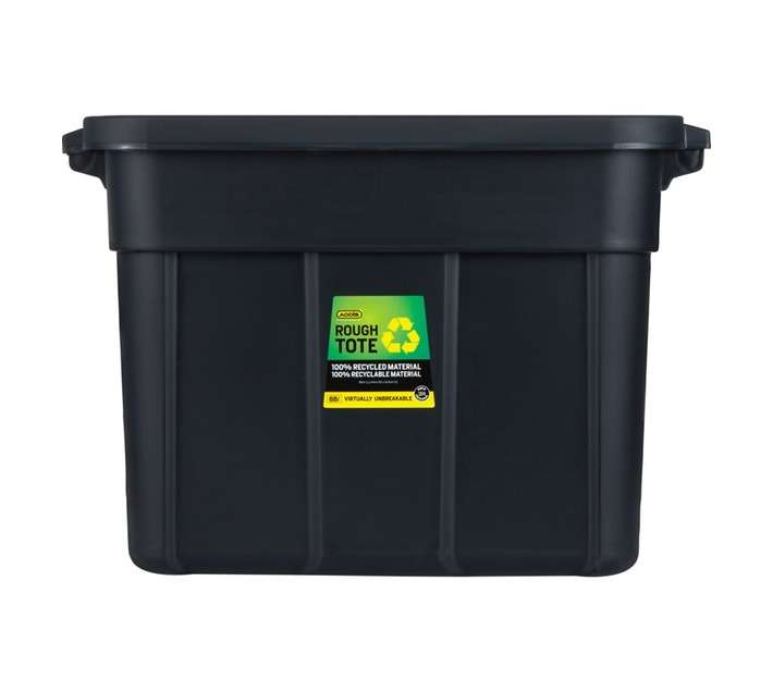 Addis Rough Tote - Black (68L)