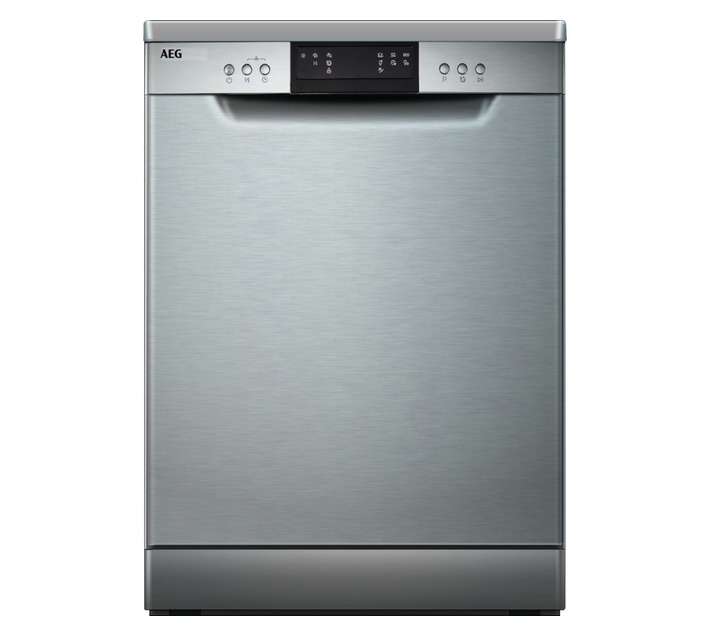 AEG Dishwasher Silver 14 Place Setting FFB7220CZM