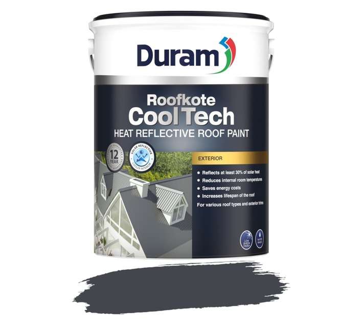 Duram Roofkote Cooltech - Volcanic Grey (5L)