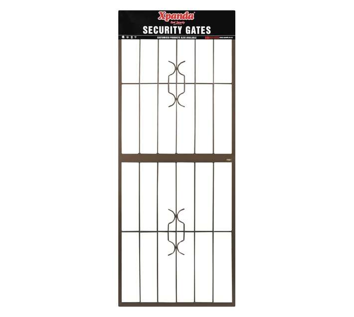 Xpanda Homestyle Lockable Security Gate - Bronze (77 x 1950mm)