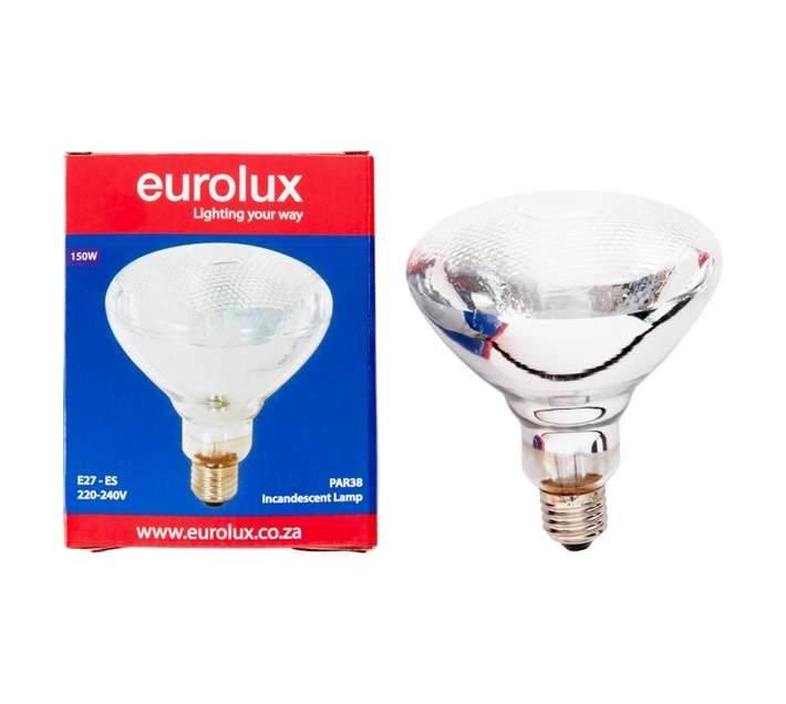 Eurolux E27 Incandescent Globe - Warm White (150w)