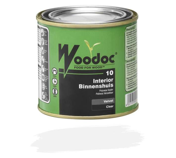 Woodoc 10 Indoor Polywax Sealer - Velvet Clear (500ml)