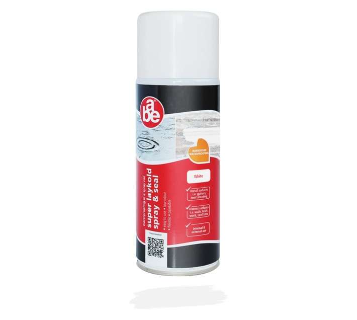 a.b.e Super Laykold Spray and Seal - White (400ml)