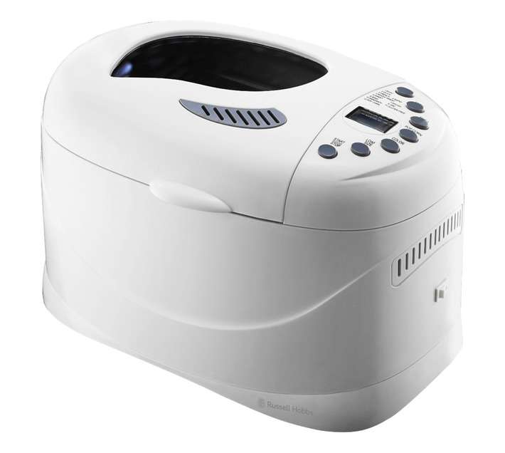 Russell Hobbs RHBM1500 Bread Maker with Yoghurt Function - White (1100W)