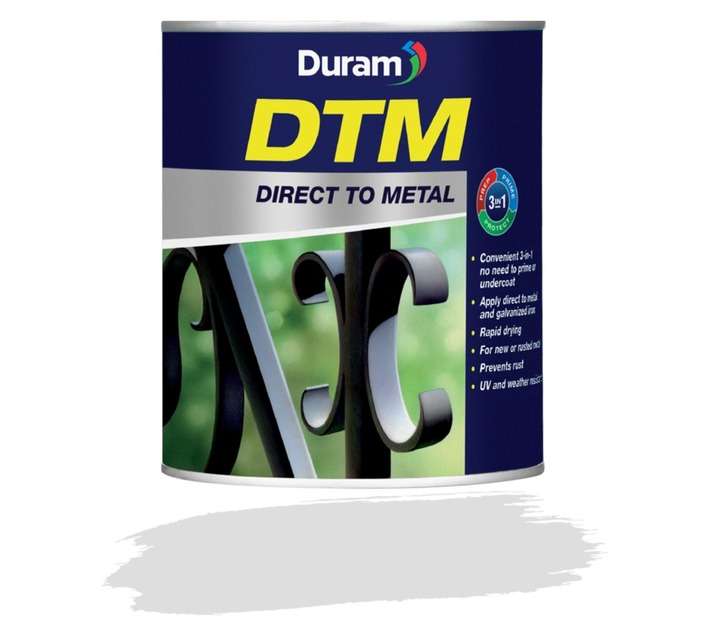 Duram DTM Hammered - White (1L)