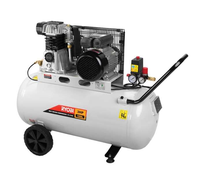 Ryobi RC-3100B Belt Driven Air Compressor - White/Black (2200W)
