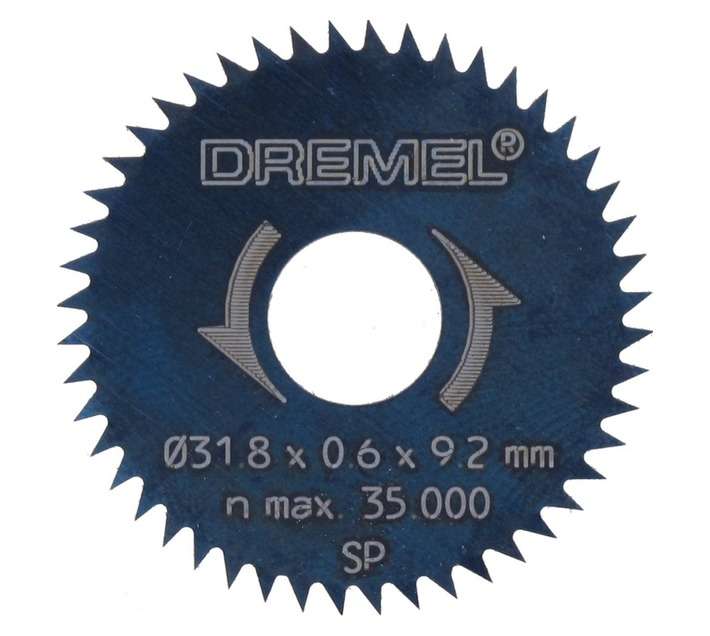 Dremel Rip/Cross-Cut Blade - Blue (2 Pack)