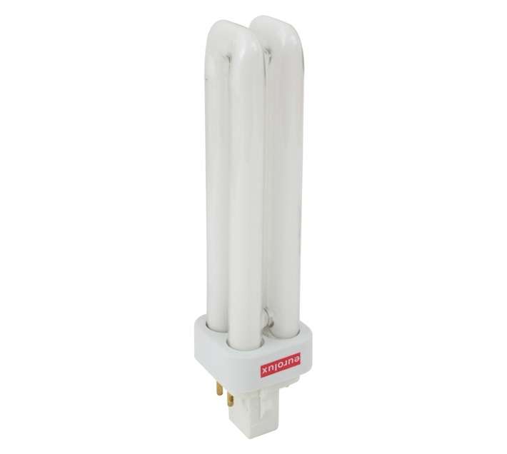 Eurolux 4-Pin Compact Fluorescent Bulb - Cool White (18W)