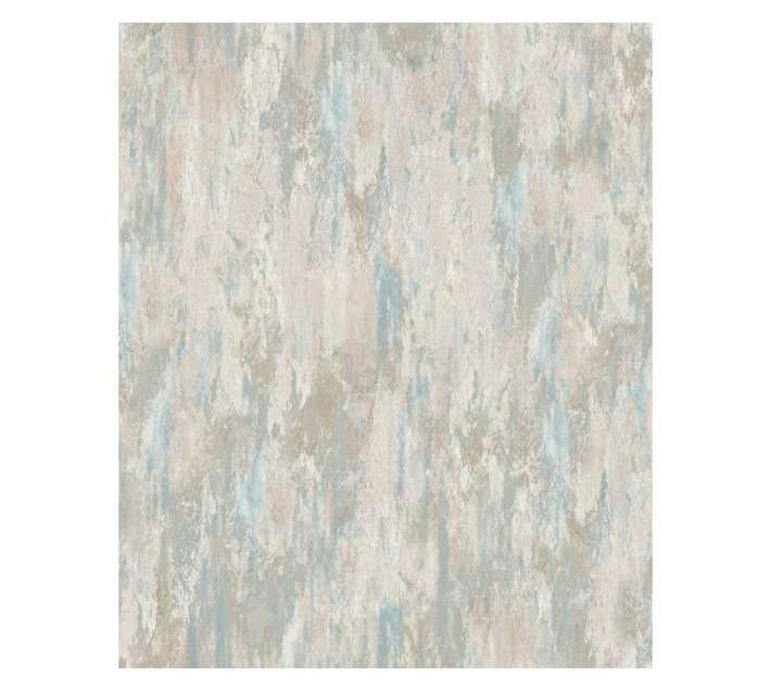 Fired Earth Pastal Wallpaper - Pink/Blue (10m x 530mm)