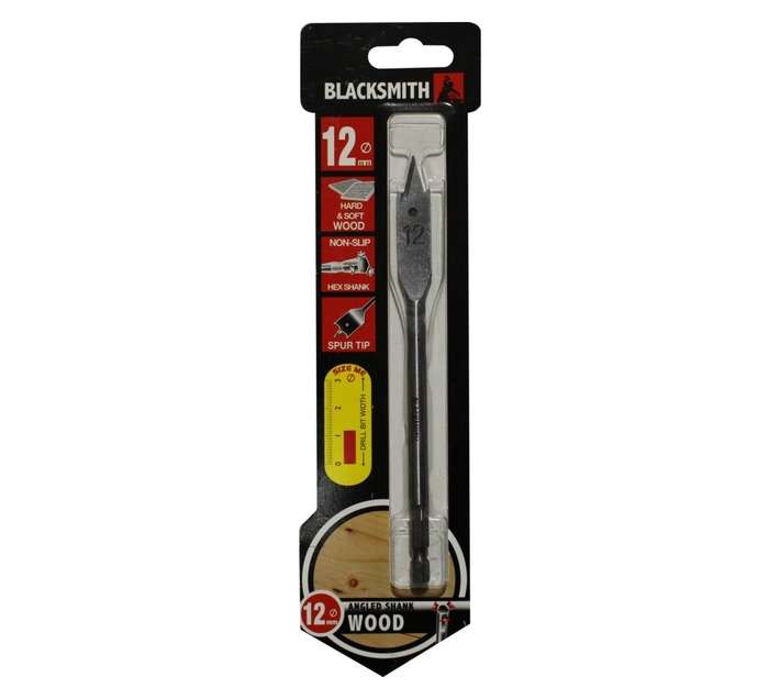 Blacksmith 12mm Flat Wood Drill Bit