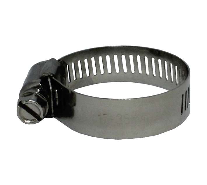 4 x Worm Drive Hose Clamps (17-38mm)