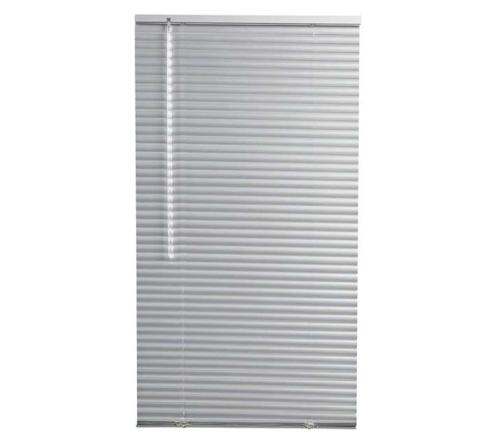 Design House Cordless Aluminium Blinds - Silver (1600 x 1600mm)