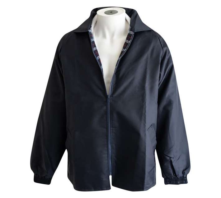 Beck Flannel Windbreaker - Black (2 XL)
