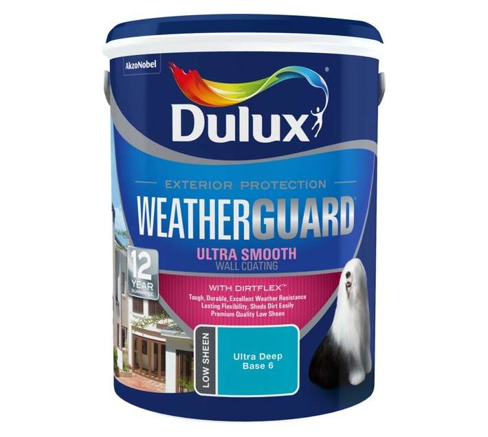 Dulux Weatherguard Ultrasmooth Ultra Deep Base 6 (5L)