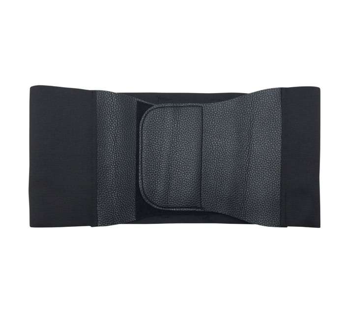 Hennox A034- 2XL Kidney Elasticated Belt - Black (2XL)