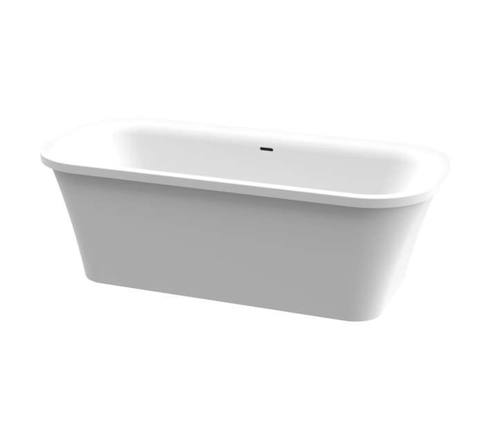 ASP Bonn Freestanding Oval Bath - White (1700 x 800mm)