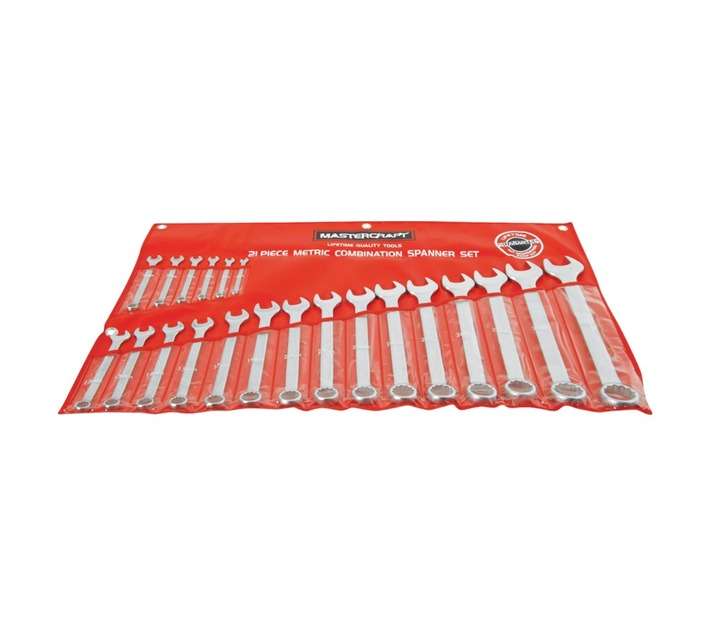 Mastercraft Combination/Wrench (G/T) (21 piece)