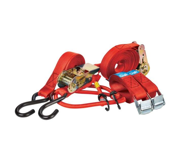 RATCHET TIE DOWN KIT 12PCE