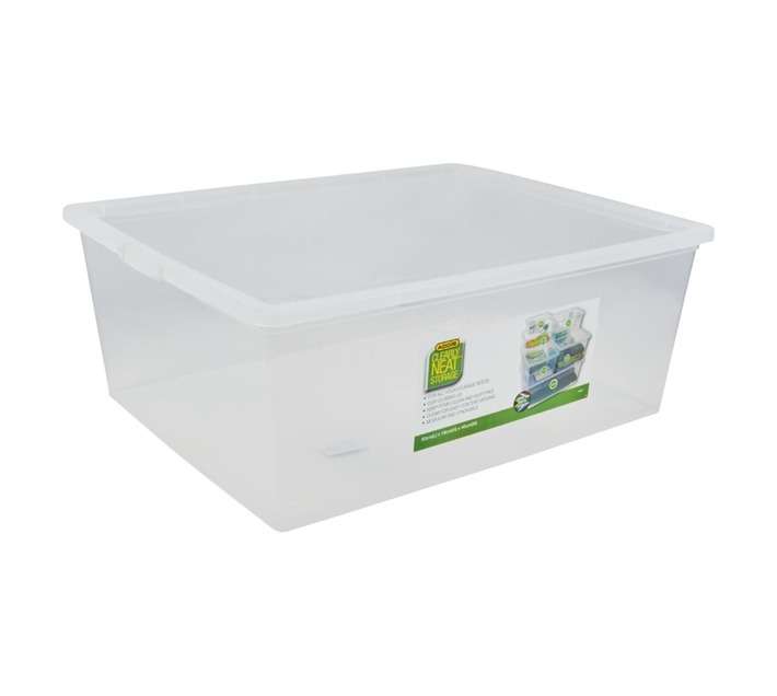 Addis Clearly Neat Storage Box (30L)