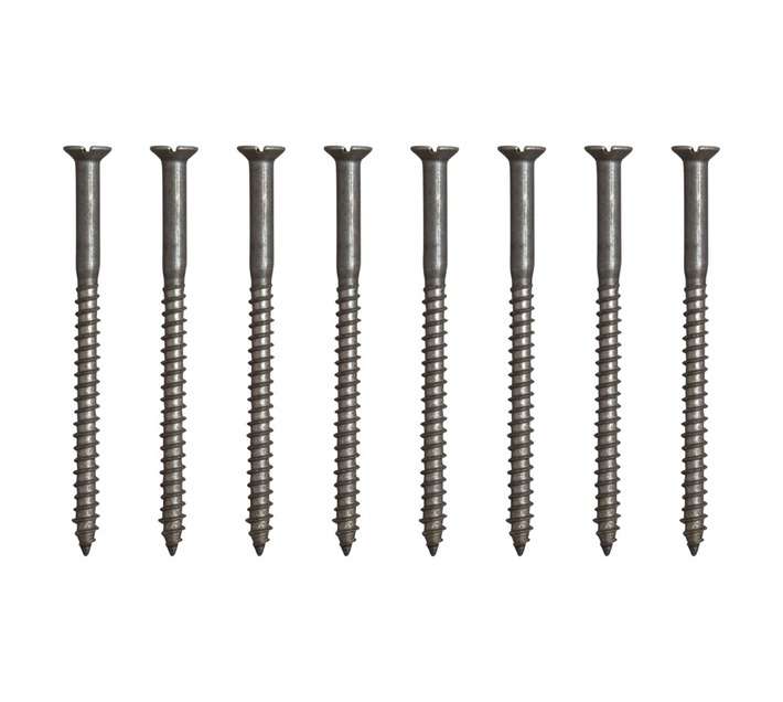 Eureka 1BI90U 5 x 75mm W/Screw Countersunk Steel (8 Pack)