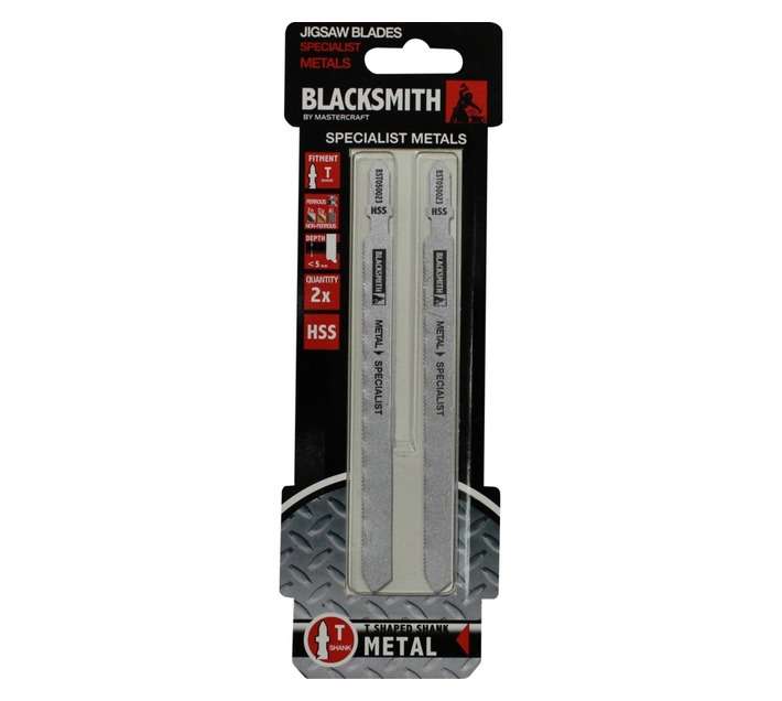 Blacksmith T Shank Metal 5mm Jigsaw Blade (2 piece)