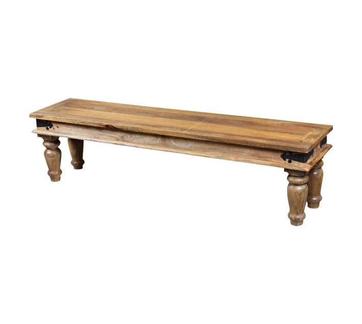 Design House Atlantis Bench - Natural (1760 x 400 x 450mm)