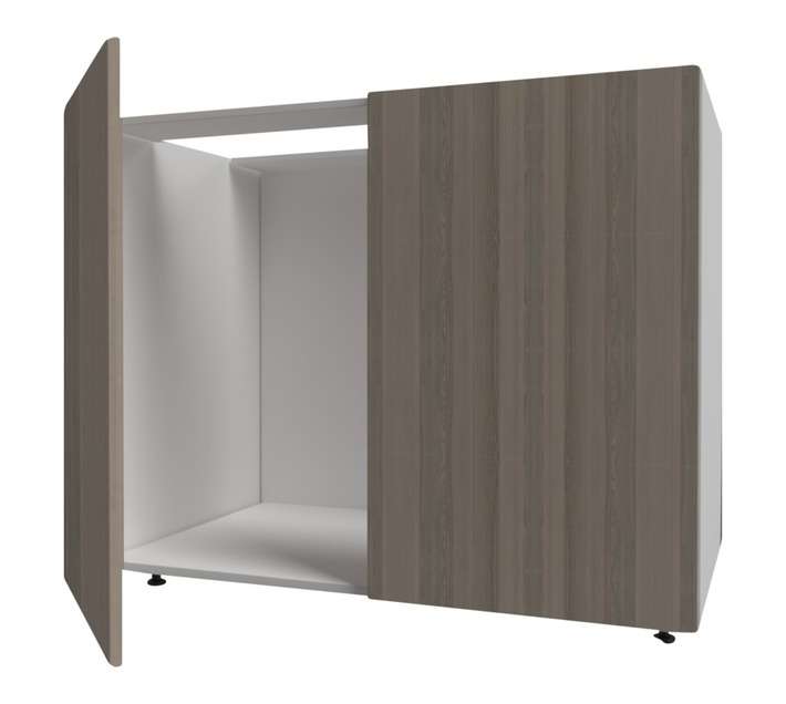 Home and Kitchen Wrapped Base Cabinet Unit - Coimbra (900 x 560 x 720mm)