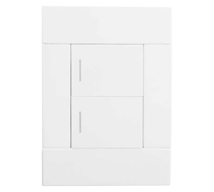 Veti 2VWR122C2 2 Lever 2 Way Switch - White