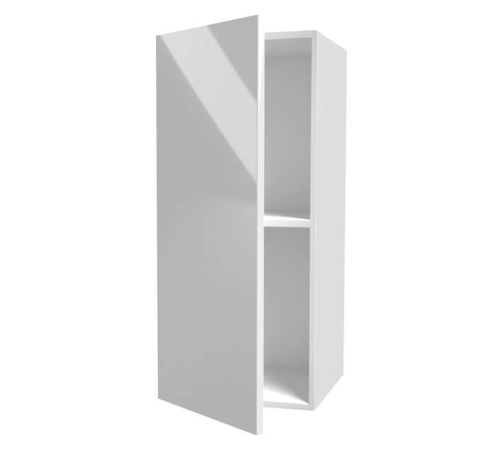 Home and Kitchen Gloss Top Cabinet Unit - White (300 x 300 x 720mm)