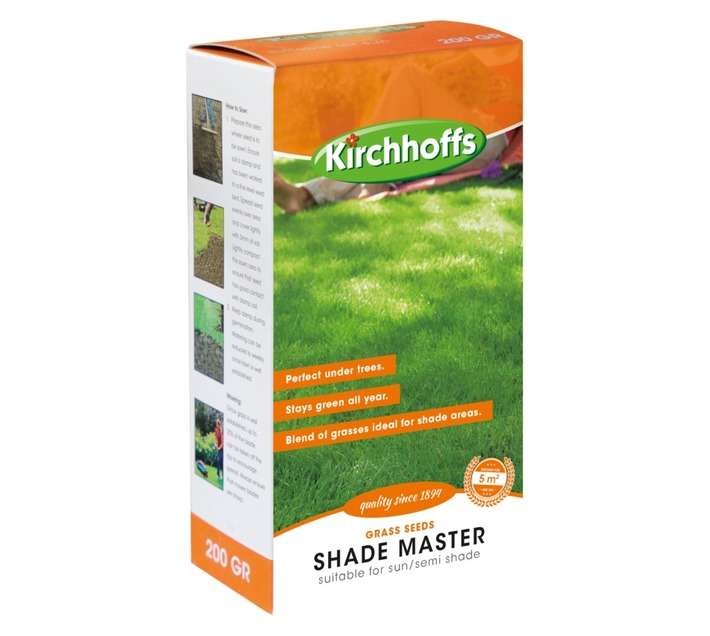 Kirchhoffs LG66167 Shade Master Grass Seeds - Orange/White (200g)