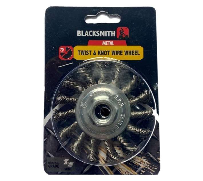 Blacksmith Bench Grinder Wire Wheel (75mm)