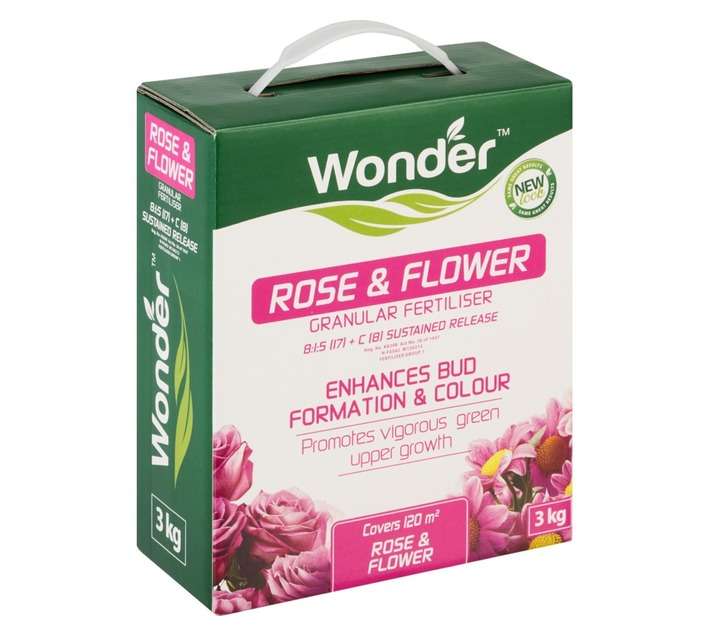 Wonder Rose and Flower Fertiliser (3kg)