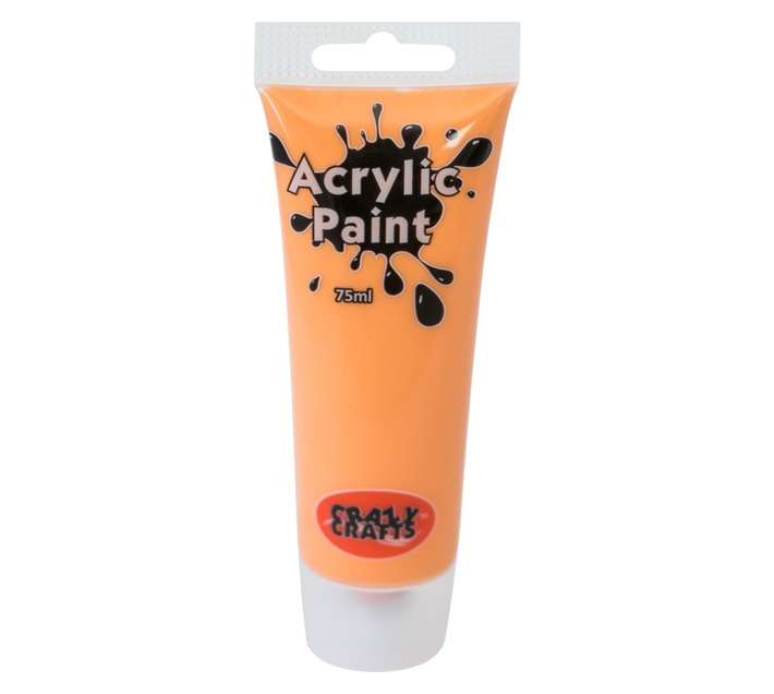Acrilex Craft Acrylic Paint - Peach (75ml)