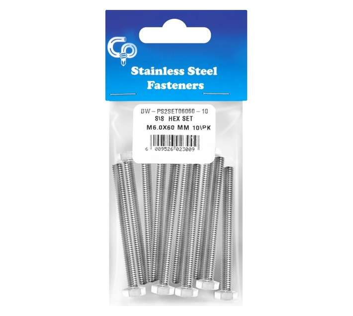 10 x Hex Sets (6 x 60mm)