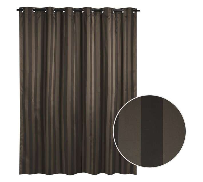 Jacquard Signal Otter Eyelet Curtain (2300 x 2500mm)