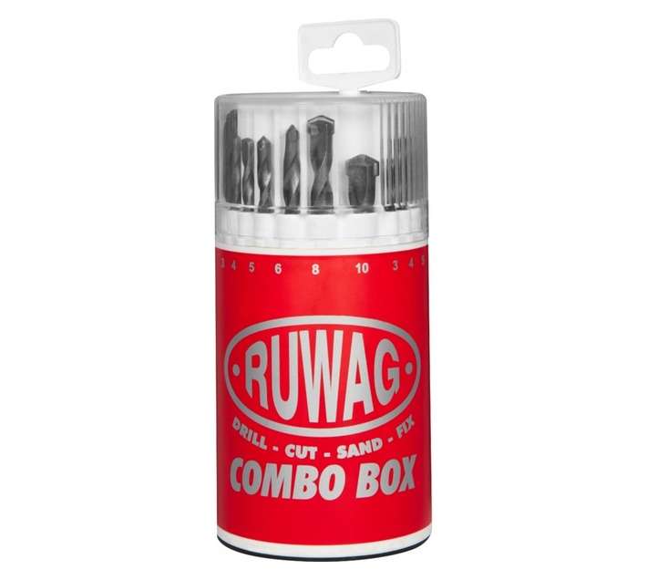 Ruwag HSS/Masonry/Wood Combo Set (18 Piece)