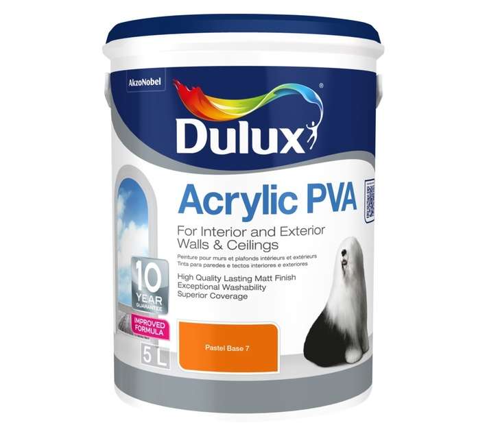 Dulux Acrylic PVA Pastel Base 7 (5L)