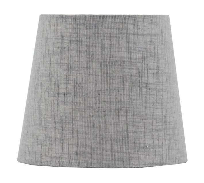 Design House Tapered Drum Lampshade - Grey (210mm)