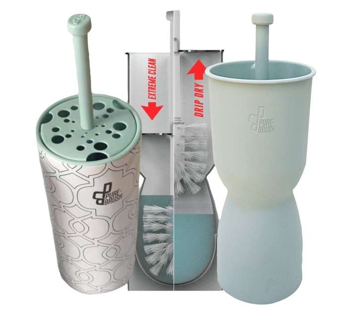 Pure-Brush Designa Toilet Brush - Eggshell