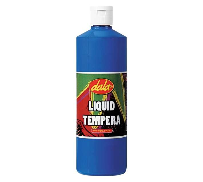 Dala Liquid Tempera Paint - Cyan (500ml)