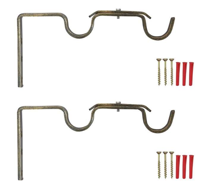 Double Elements Bracket - Bronze (32mm) 2 Pack