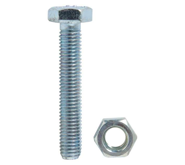 BP-SETN1060-10 10 x Hex Bolts and Nuts Set (10 x 60mm)