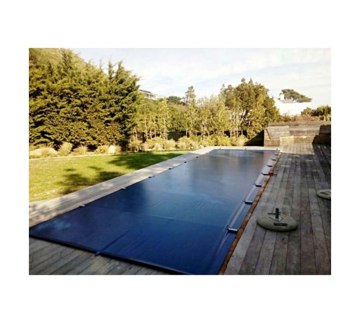 PowerPlastics Solid Safety Pool Cover - Black (5 x 3m)