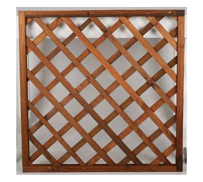 Wild Ways Imbuia Lattice Panel - CCA Treated (900 x 900mm)