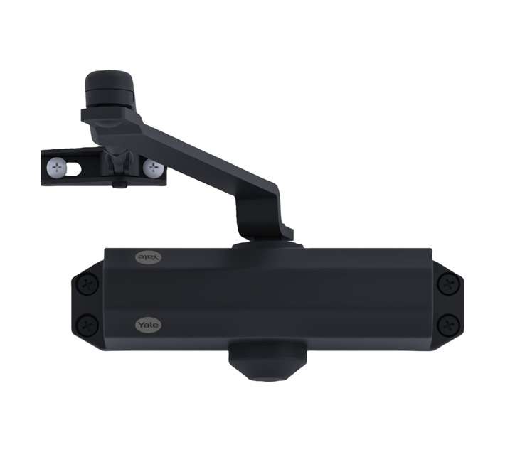 Yale 300 Series Door Closer - Black (80kg)