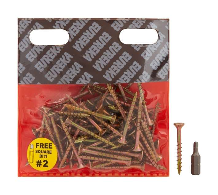 Eureka 1FB50U 4.5 x 40mm Cut Screw Smooth Shank (75 Pack)