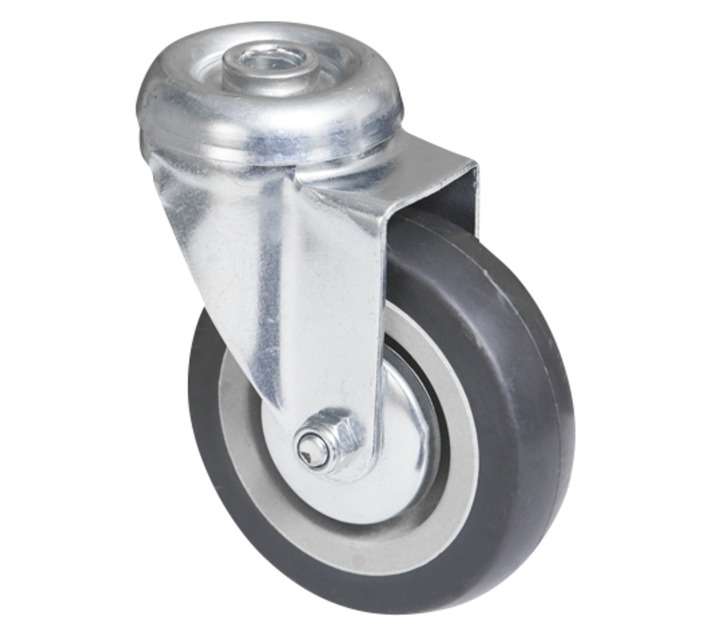 Hillaldam 870008 B/H Castor - Grey (75mm)