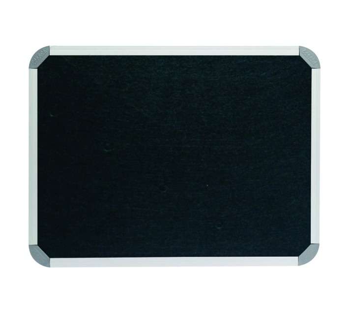 Parrot Products BD0784B Aluminium Frame Information Board - Black (3000 x 1200mm)