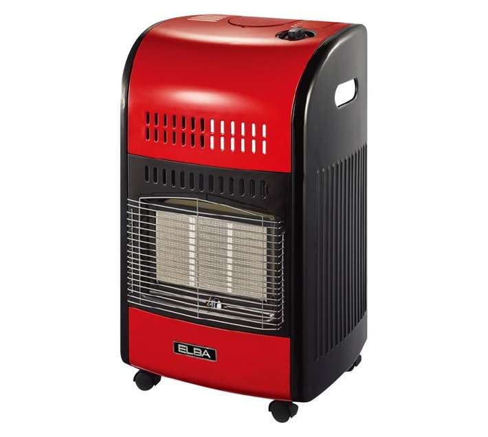 Elba 16/EL1000RR Retro Gas Heater - Red
