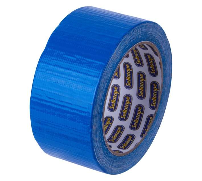 Bidvest Buffalo Tapes Duct Tape - Blue (25m x 48mm x 115mm)